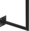 vidaXL - Wandbureau - 90x40x170 - cm - massief - acaciahout