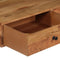 vidaXL - Wandbureau - 90x40x170 - cm - massief - acaciahout