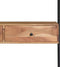 vidaXL - Wandbureau - 90x40x170 - cm - massief - acaciahout