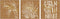 vidaXL - Wanddecoratie - tuin - 3 - st - grasontwerp - 55x55 - cm - cortenstaal