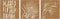 vidaXL - Wanddecoratie - tuin - 3 - st - grasontwerp - 55x55 - cm - cortenstaal