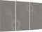 vidaXL - Wanddecoratie - tuin - 3 - st - zonontwerp - 105x55 - cm - cortenstaal