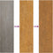 vidaXL - Wanddecoratie - tuin - bamboe-ontwerp - 105x55 - cm - cortenstaal