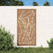 vidaXL - Wanddecoratie - tuin - bladontwerp - 105x55 - cm - cortenstaal