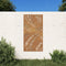 vidaXL - Wanddecoratie - tuin - bladontwerp - 105x55 - cm - cortenstaal