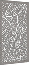 vidaXL - Wanddecoratie - tuin - bladontwerp - 105x55 - cm - cortenstaal