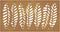 vidaXL - Wanddecoratie - tuin - bladontwerp - 105x55 - cm - cortenstaal