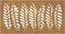 vidaXL - Wanddecoratie - tuin - bladontwerp - 105x55 - cm - cortenstaal