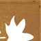 vidaXL - Wanddecoratie - tuin - esdoornbladontwerp - 105x55 - cm - cortenstaal