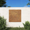 vidaXL - Wanddecoratie - tuin - zonontwerp - 55x55 - cm - cortenstaal