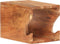 vidaXL - Wandfietsenrek - 35x25x25 - cm - massief - acaciahout