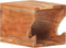 vidaXL - Wandfietsenrek - 35x25x25 - cm - massief - acaciahout