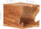 vidaXL - Wandfietsenrek - 35x25x25 - cm - massief - acaciahout