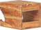vidaXL - Wandfietsenrek - 35x25x25 - cm - massief - acaciahout