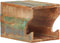 vidaXL - Wandfietsenrek - 35x25x25 - cm - massief - gerecycled - hout