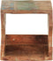 vidaXL - Wandfietsenrek - 35x25x25 - cm - massief - gerecycled - hout