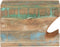 vidaXL - Wandfietsenrek - 35x25x25 - cm - massief - gerecycled - hout