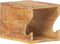 vidaXL - Wandfietsenrek - 35x25x25 - cm - massief - ruw - mangohout