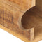 vidaXL - Wandfietsenrek - 35x25x25 - cm - massief - ruw - mangohout