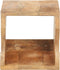 vidaXL - Wandfietsenrek - 35x25x25 - cm - massief - ruw - mangohout