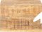 vidaXL - Wandfietsenrek - 35x25x25 - cm - massief - ruw - mangohout