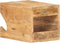 vidaXL - Wandfietsenrek - 35x25x25 - cm - massief - ruw - mangohout