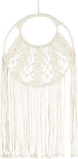 vidaXL - Wandhanger - macramé - 40x80 - cm - katoen