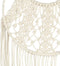 vidaXL - Wandhanger - macramé - 40x80 - cm - katoen
