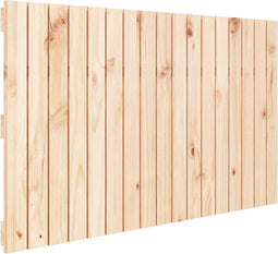 vidaXL - Wandhoofdbord - 108x3x60 - cm - massief - grenenhout