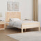vidaXL - Wandhoofdbord - 108x3x60 - cm - massief - grenenhout