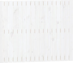 vidaXL - Wandhoofdbord - 108x3x90 - cm - massief - grenenhout - wit