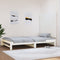 vidaXL - Wandhoofdbord - 108x3x90 - cm - massief - grenenhout - wit