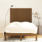 vidaXL - Wandhoofdbord - 127,5x3x110 - cm - massief - grenenhout - honingbruin