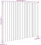 vidaXL - Wandhoofdbord - 127,5x3x110 - cm - massief - grenenhout