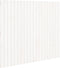 vidaXL - Wandhoofdbord - 127,5x3x110 - cm - massief - grenenhout - wit