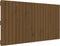 vidaXL - Wandhoofdbord - 127,5x3x60 - cm - massief - grenenhout - honingbruin