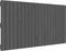 vidaXL - Wandhoofdbord - 127,5x3x60 - cm - massief - grenenhout - grijs