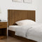vidaXL - Wandhoofdbord - 127,5x3x60 - cm - massief - grenenhout - honingbruin
