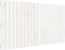 vidaXL - Wandhoofdbord - 127,5x3x60 - cm - massief - grenenhout - wit
