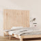 vidaXL - Wandhoofdbord - 127,5x3x90 - cm - massief - grenenhout