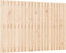 vidaXL - Wandhoofdbord - 127,5x3x90 - cm - massief - grenenhout