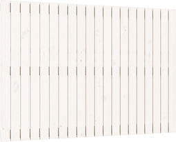 vidaXL - Wandhoofdbord - 127,5x3x90 - cm - massief - grenenhout - wit