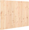 vidaXL - Wandhoofdbord - 140x3x110 - cm - massief - grenenhout
