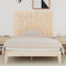 vidaXL - Wandhoofdbord - 140x3x90 - cm - massief - grenenhout