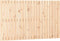 vidaXL - Wandhoofdbord - 140x3x90 - cm - massief - grenenhout