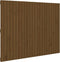 vidaXL - Wandhoofdbord - 146,5x3x110 - cm - massief - grenenhout - honingbruin
