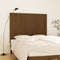 vidaXL - Wandhoofdbord - 146,5x3x110 - cm - massief - grenenhout - honingbruin