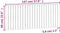 vidaXL - Wandhoofdbord - 147x3x60 - cm - massief - grenenhout - honingbruin