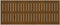 vidaXL - Wandhoofdbord - 147x3x60 - cm - massief - grenenhout - honingbruin