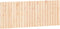 vidaXL - Wandhoofdbord - 147x3x60 - cm - massief - grenenhout